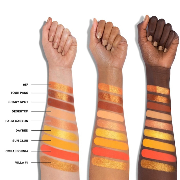 Morphe Heatseeker Eyeshadow Palette One Size Orange Gold Warm Tones - Picture 4 of 6